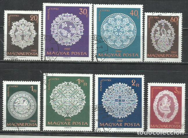 Sellos: 8538G-HUNGR&Iacute;A SERIE COMPLETA 1960 N&ordm; 1345/1352