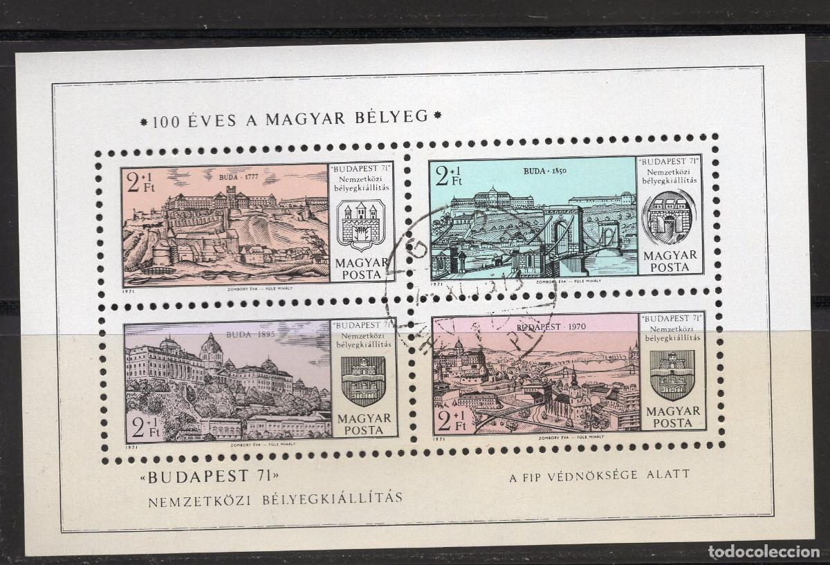 Sellos: HUNGRIA 1971 STAMP MICHEL HU BL79A
