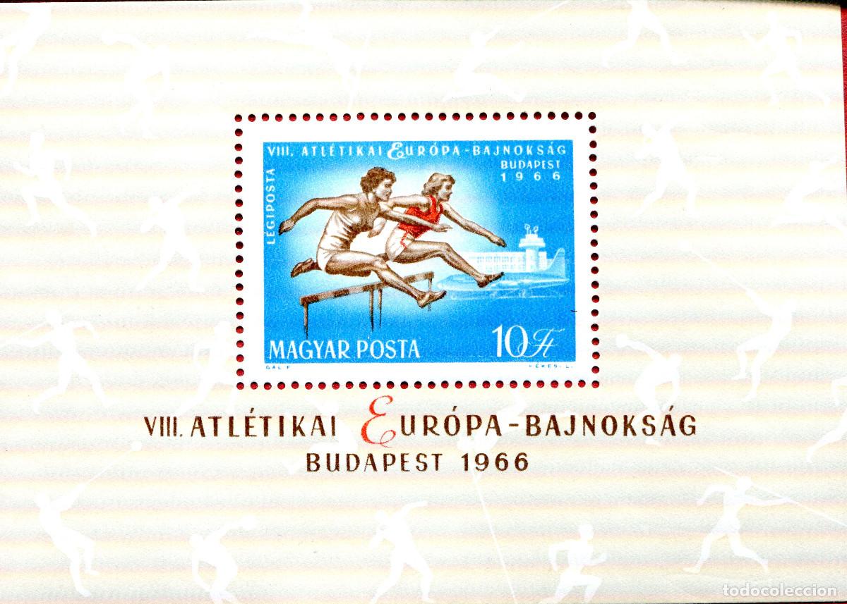 Sellos: HUNGRIA 1966 STAMP MICHEL HU BL54A