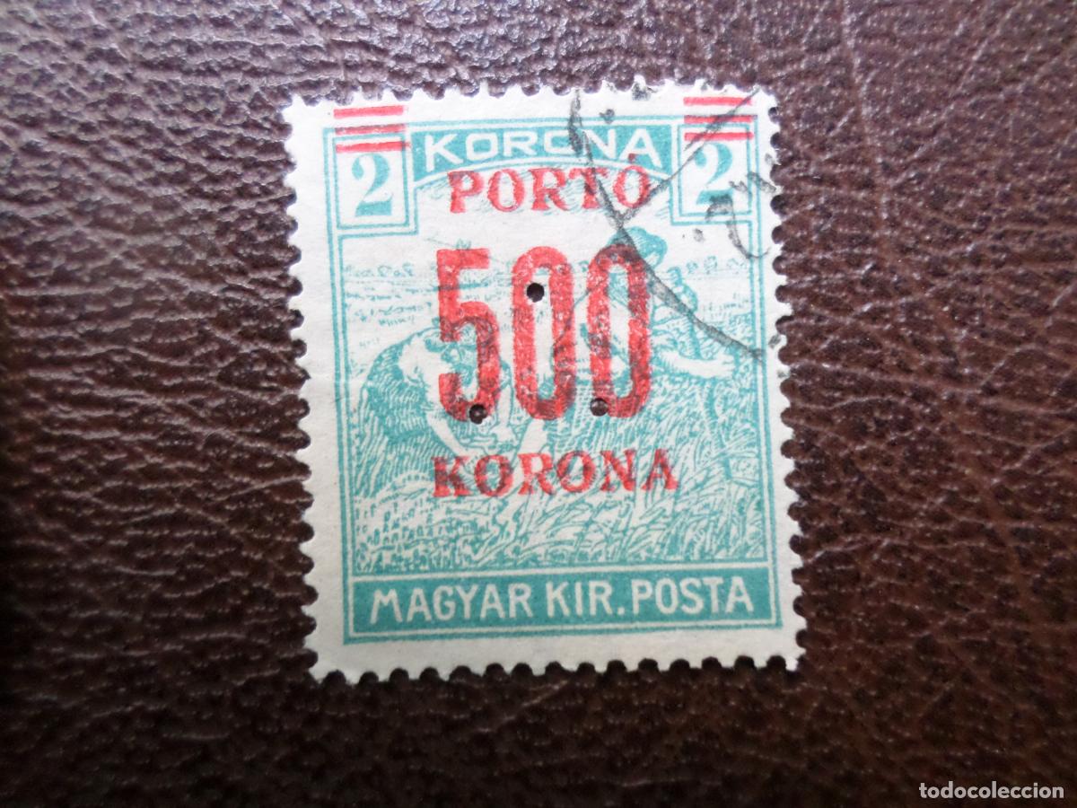 Stamps: *hungria, 1922, sello de tasa sobrecargado, Yvert 82