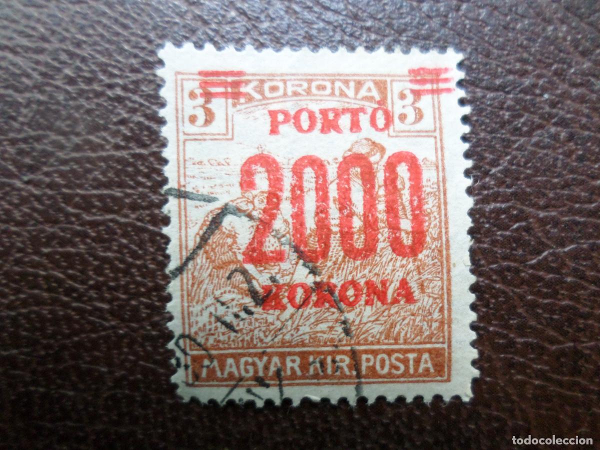 Sellos: *hungria, 1922, sello de tasa sobrecargado, Yvert 87