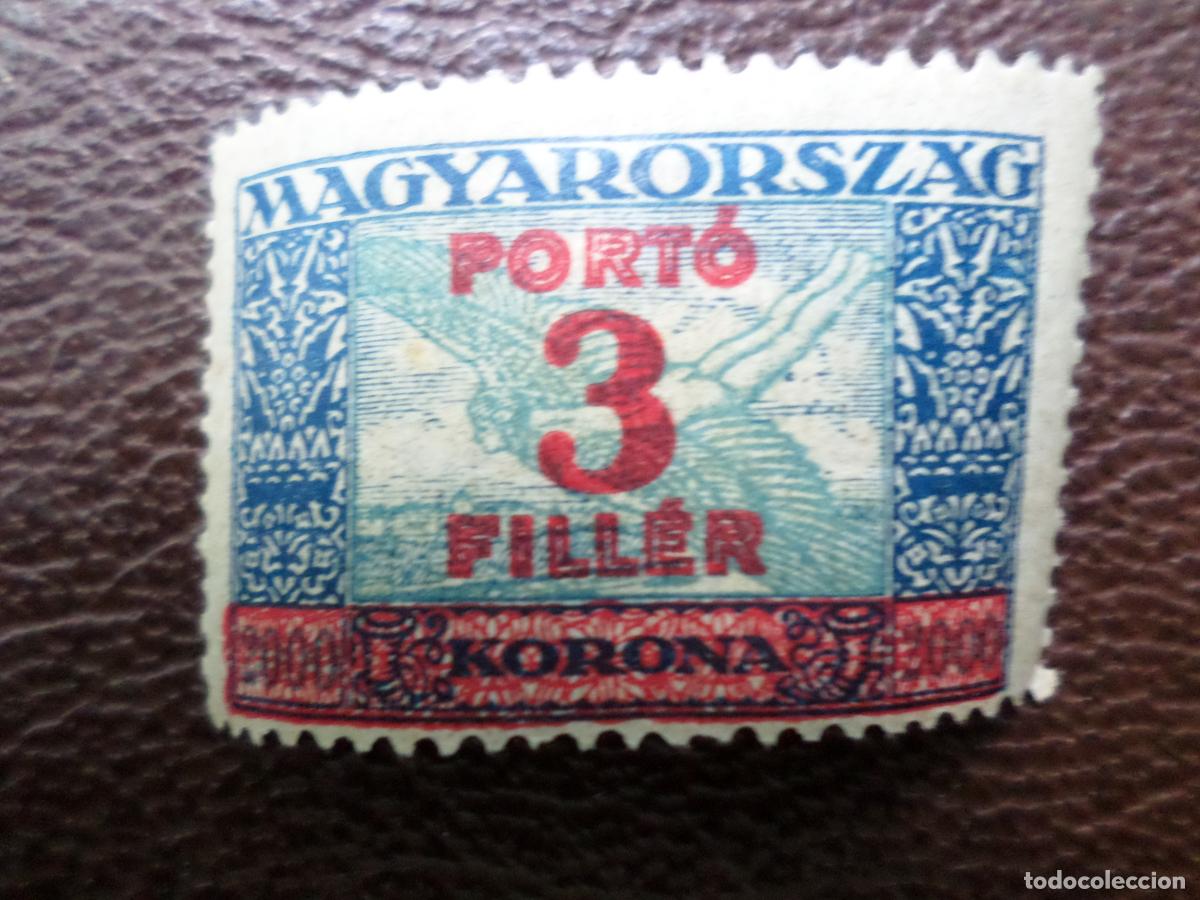 Selos: *hungria, 1927, sello de tasa sobrecargado, Yvert 106