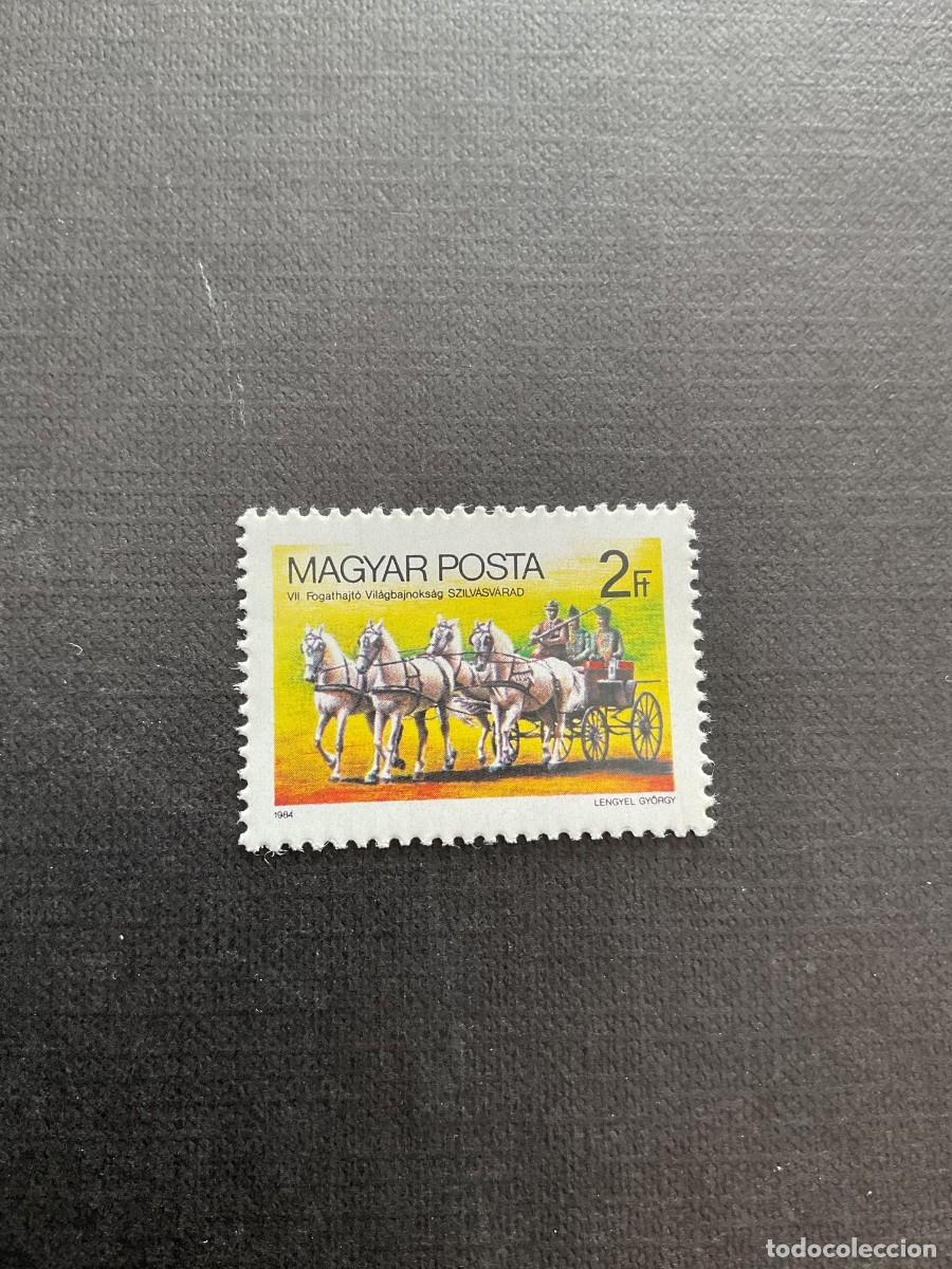 Sellos: HUNGRIA N&ordm; YVERT 2922*** A&Ntilde;O 1984. 7&ordm; CAMPEONATO DEL MUNDO DE ENGANCHE