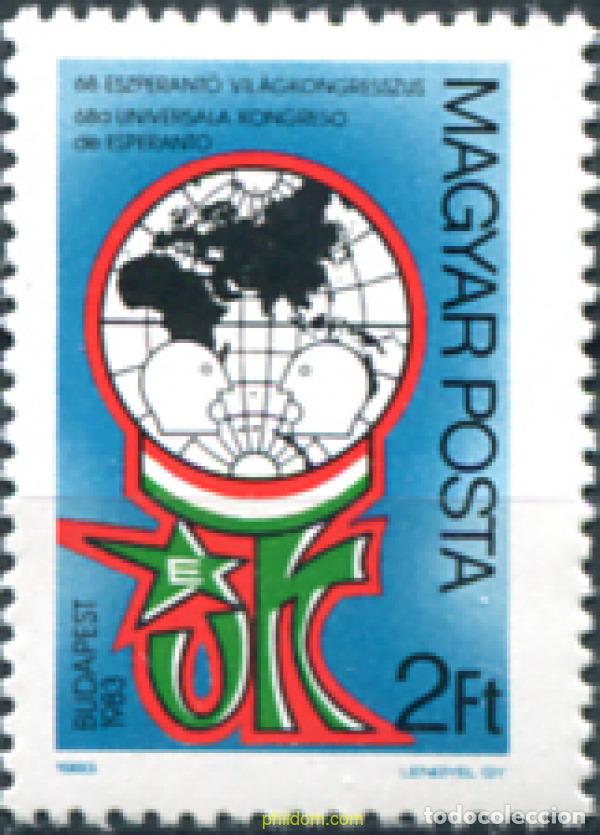 Sellos: 325369 MNH HUNGRIA 1983 ESPERANTO