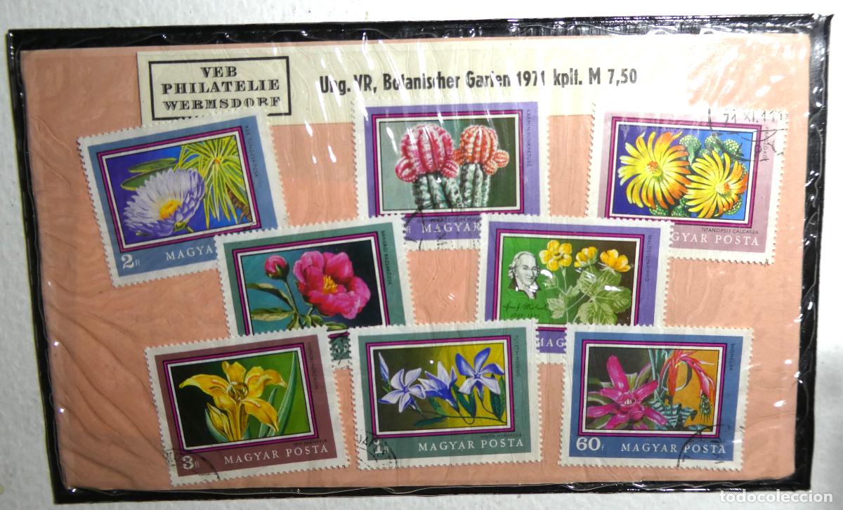Sellos: Serie 200 aniversario del Jard&iacute;n Bot&aacute;nico de la Universidad de Budapest, HUNGRIA 1971