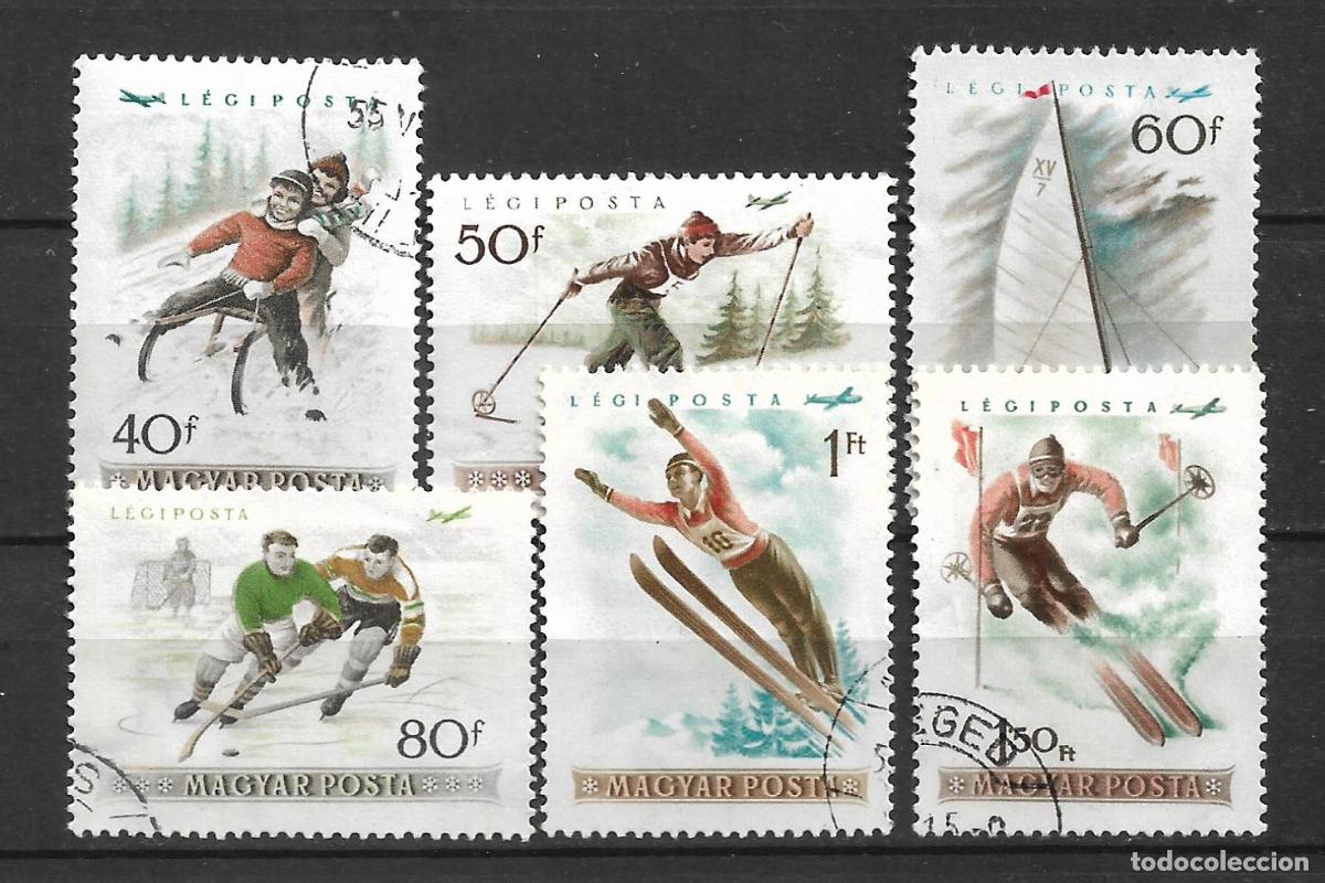 Sellos: hungria 1955 sellos usado - 34/14