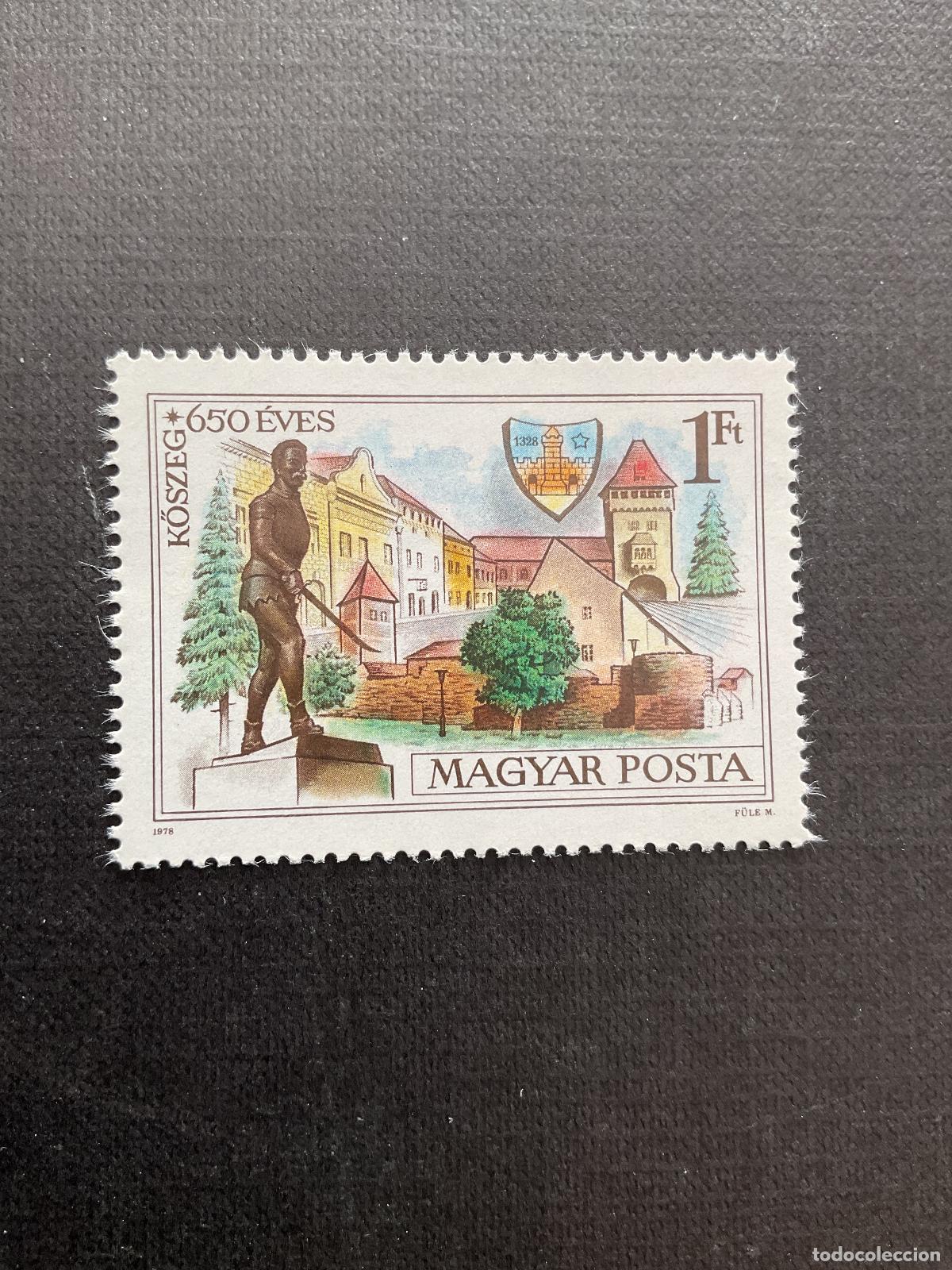 Sellos: HUNGRIA N&ordm; YVERT 2633*** A&Ntilde;O 1978. 600 ANIVERSARIO DE LA CIUDAD DE KOSZEG