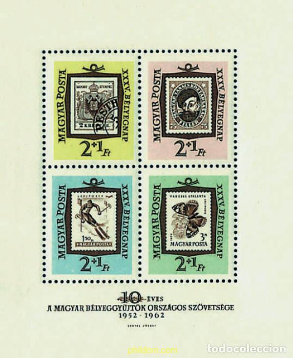 Selos: 94823 MNH HUNGRIA 1962 DIA DEL SELLO