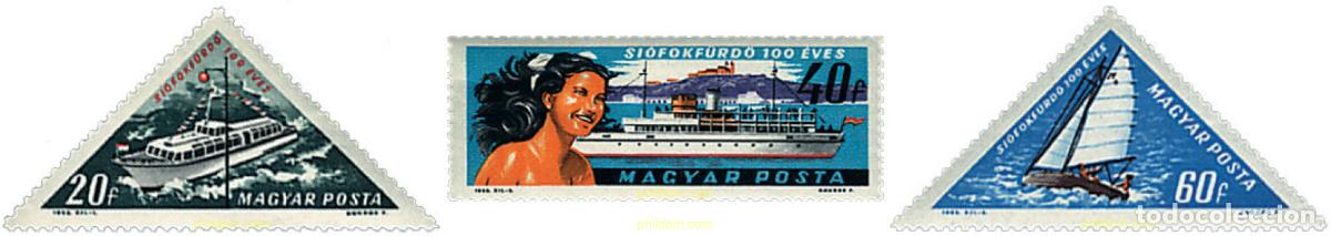 Timbres: 63997 MNH HUNGRIA 1963 BARCOS