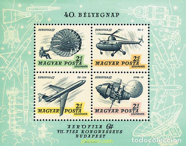 Sellos: 64037 MNH HUNGRIA 1967 ASTROFILATELIA
