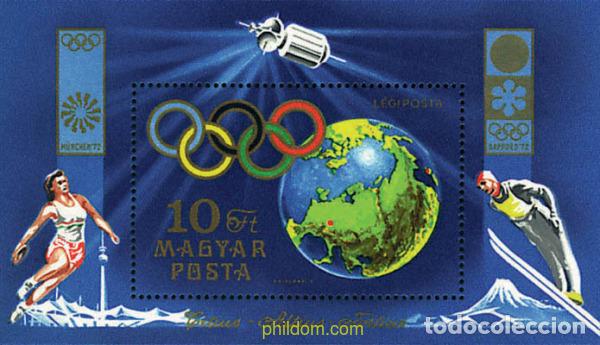 Sellos: 70953 MNH HUNGRIA 1972 20 JUEGOS OLIMPICOS VERANO MUNICH 1972