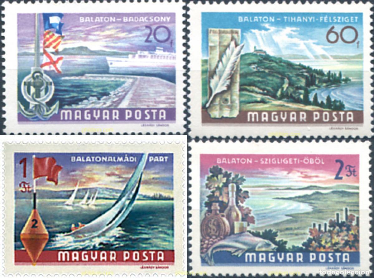 Stamps: 64047 MNH HUNGRIA 1968 PAISAJES Y LAGOS