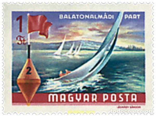 Stamps: 214868 HINGED HUNGRIA 1968 PAISAJES Y LAGOS