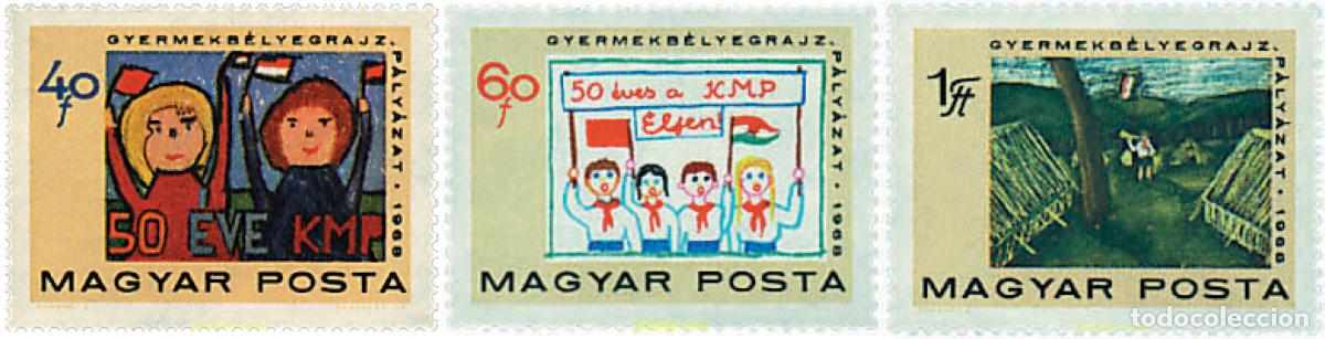 Sellos: 38197 MNH HUNGRIA 1968 50 ANIVERSARIO DEL PARTIDO