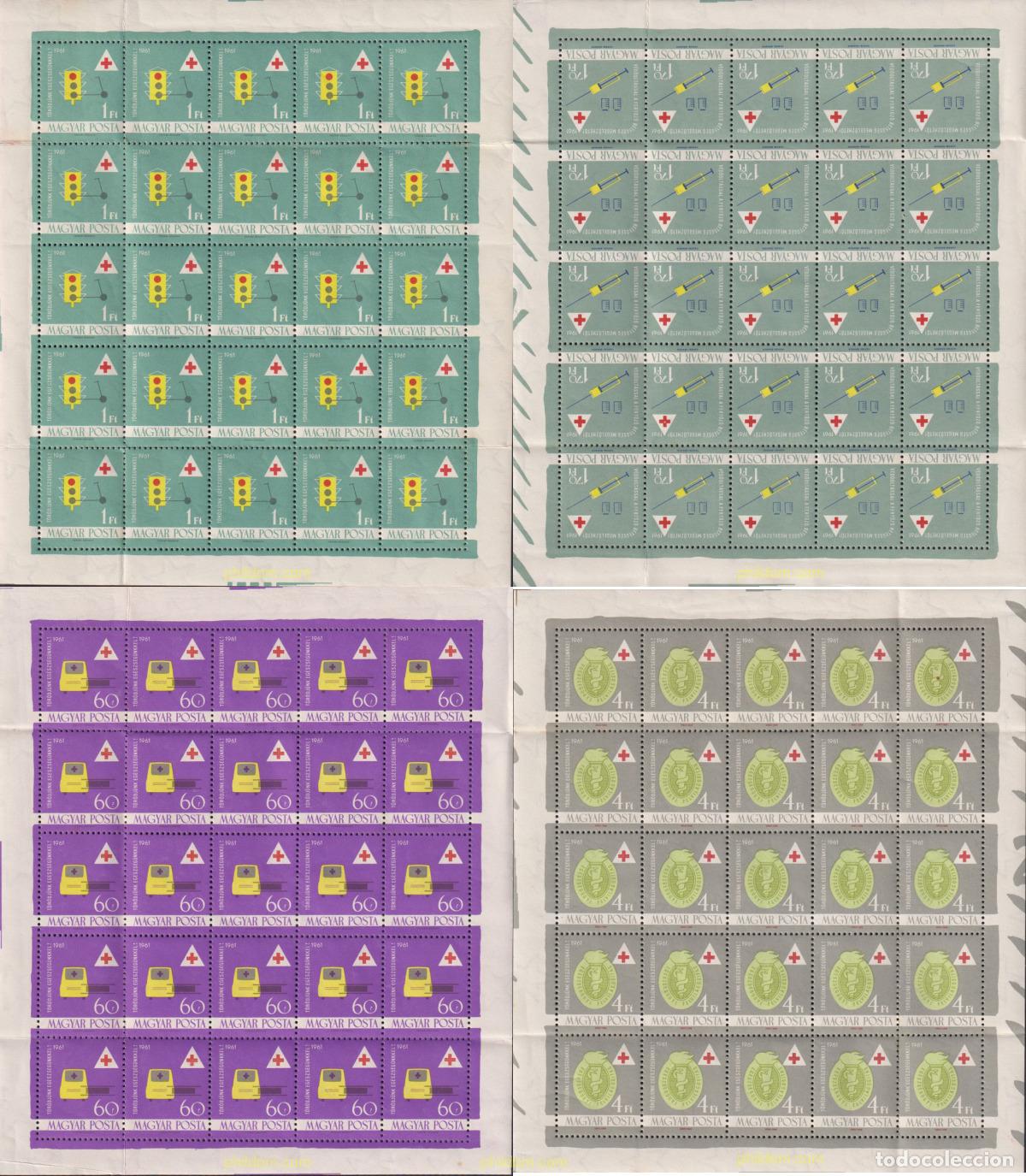 Sellos: 613086 MNH HUNGRIA 1961 SERVICIO DE SANIDAD
