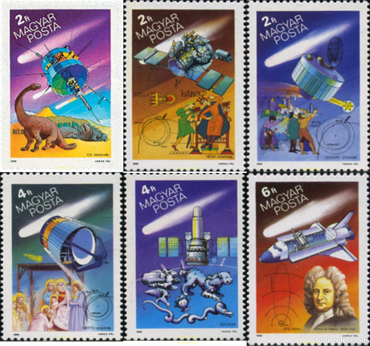 Sellos: 64242 MNH HUNGRIA 1986 COMETA HALLEY