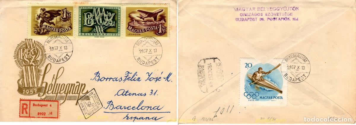 Sellos: 789531 MNH HUNGRIA 1957 DIA DEL SELLO