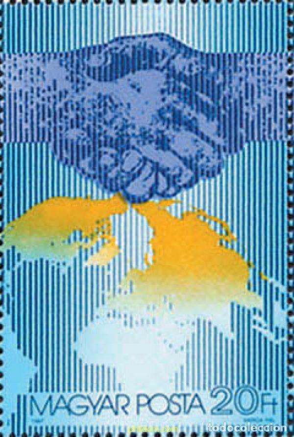 Sellos: 116503 MNH HUNGRIA 1987 CONFERENCIA USA-URSS SOBRE DESARME DE MISILES NUCLEARES