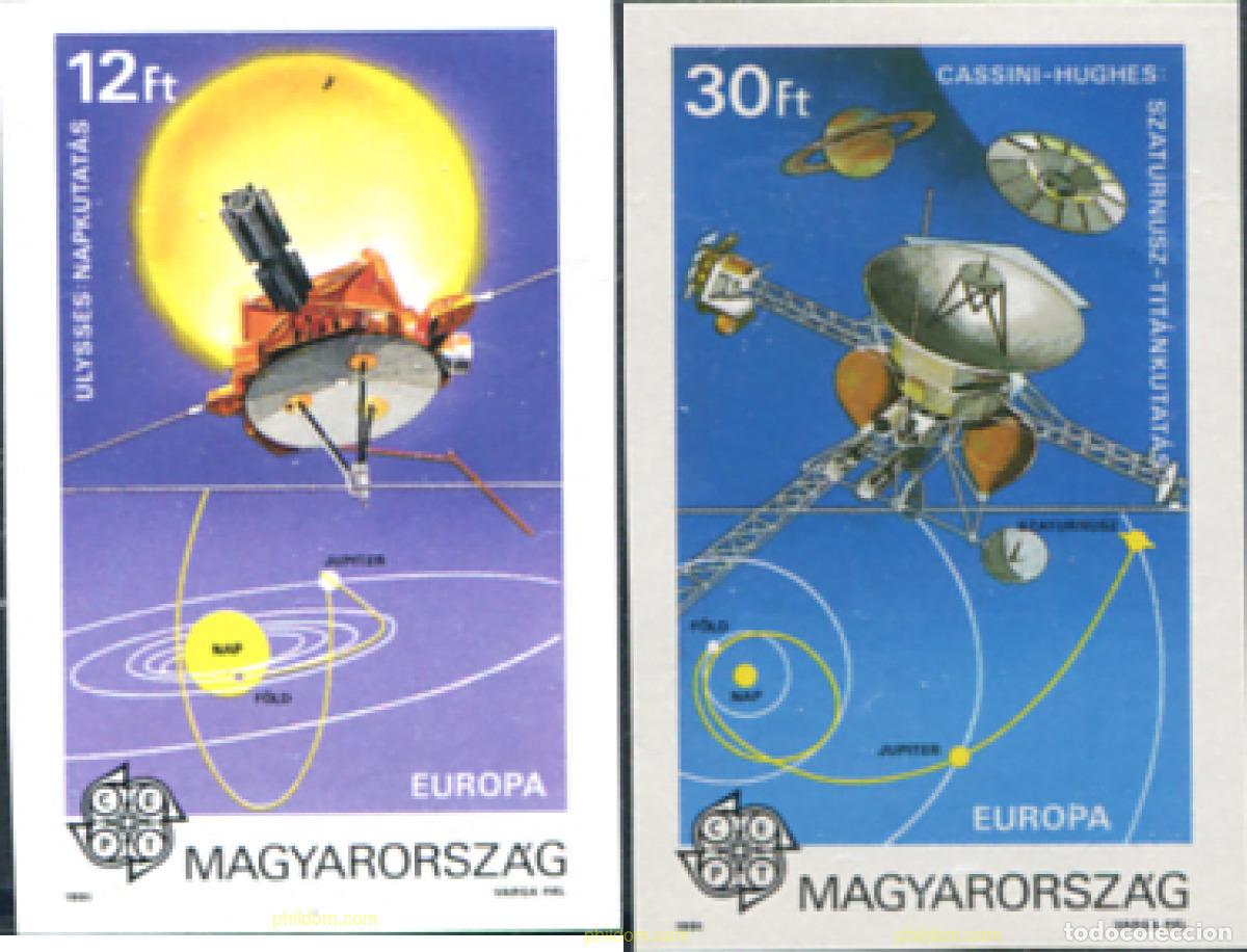 Stamps: 15390 MNH HUNGRIA 1991 EUROPA CEPT. TELECOMUNICACIONES