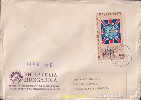 Sellos: 720820 USED HUNGRIA 1966 COPA DEL MUNDO DE FUTBOL. INGLATERRA-66