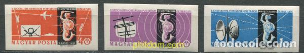 Stamps: 19624 MNH HUNGRIA 1961 2 CONFERENCIA DE MINISTROS DE PTT