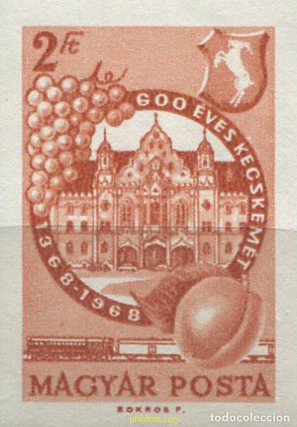 Stamps: 16895 MNH HUNGRIA 1968 6 CENTENARIO DE LA CIUDAD DE KECSKEMET
