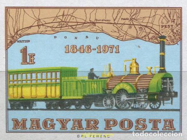 Stamps: 16901 MNH HUNGRIA 1971 125 ANIVERSARIO DEL FERROCARRIL