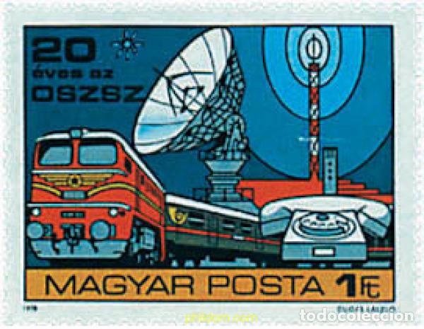 Selos: 55202 MNH HUNGRIA 1978 CONGRESO DE MINISTROS DE PTT
