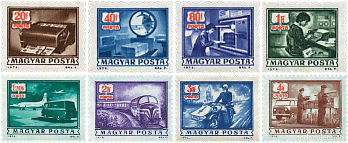 Selos: 55191 MNH HUNGRIA 1973 CORREOS
