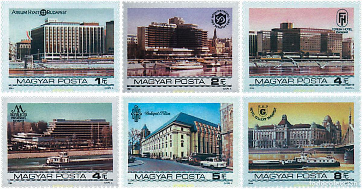 Sellos: 55210 MNH HUNGRIA 1984 HOTELES EN BUDAPEST