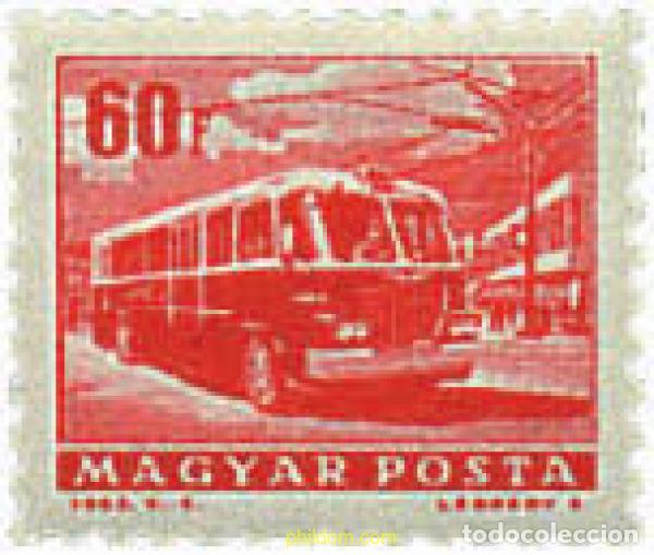 Sellos: 634464 MNH HUNGRIA 1963 TRANSPORTES