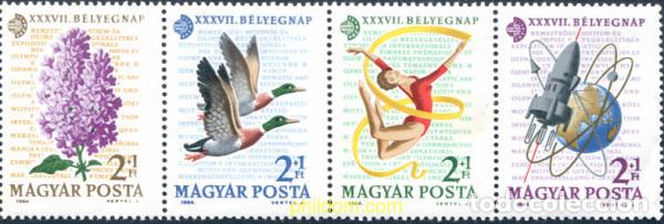 Sellos: 325179 MNH HUNGRIA 1964 IMEX 1964. EXPOSICION INTERNACIONAL DE FILATELICA TEMATICA