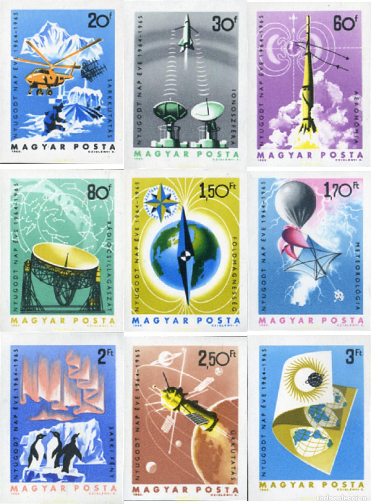 Briefmarken: 20655 MNH HUNGRIA 1965 A&Ntilde;O INTERNACIONAL DEL SOL EN CALMA
