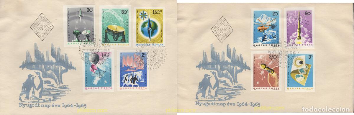 Briefmarken: 640945 MNH HUNGRIA 1965 A&Ntilde;O INTERNACIONAL DEL SOL EN CALMA