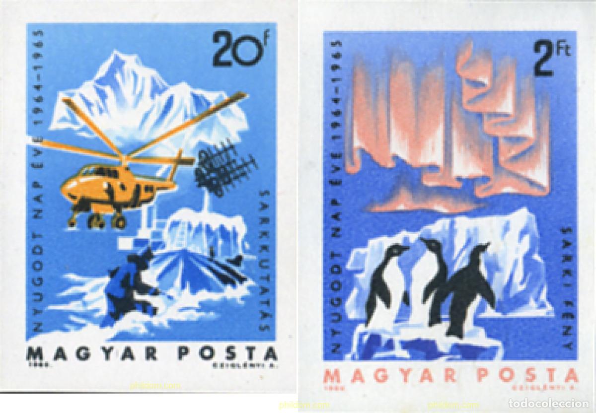 Briefmarken: 641482 MNH HUNGRIA 1965 A&Ntilde;O INTERNACIONAL DEL SOL EN CALMA