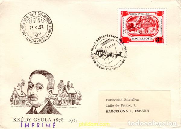 Sellos: 789632 MNH HUNGRIA 1978 PERSONAJES CELEBRES