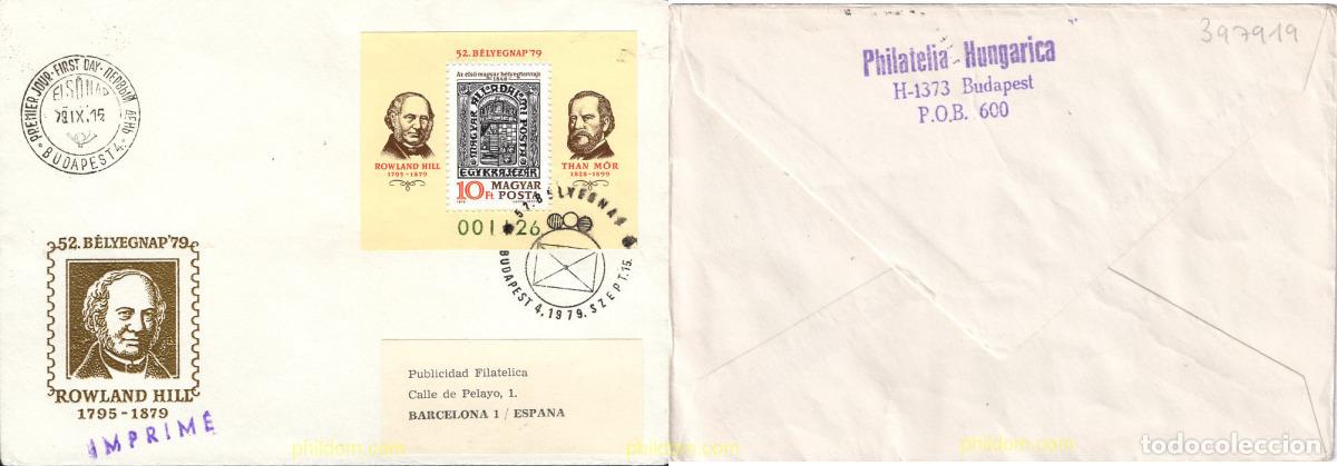 Sellos: 397919 USED HUNGRIA 1979 DIA DEL SELLO