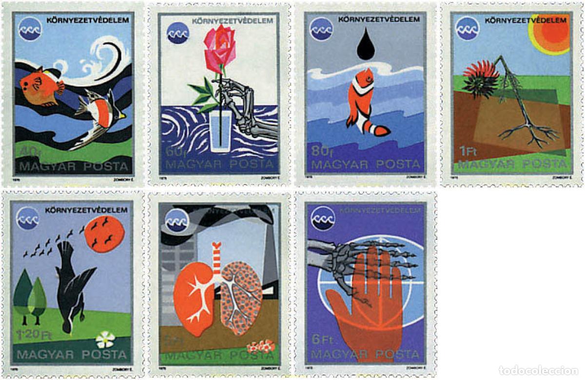Sellos: 89632 MNH HUNGRIA 1975 OKINAWA. EXPOSICION OCEANOGRAFICA