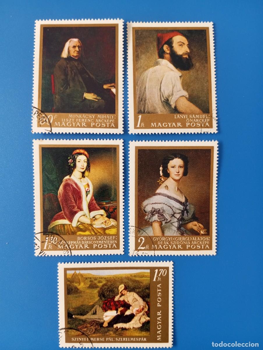 Briefmarken: HUNGR&Iacute;A, 1967, CUADROS DE LA GALERIA NACIONAL DE BUDAPEST,