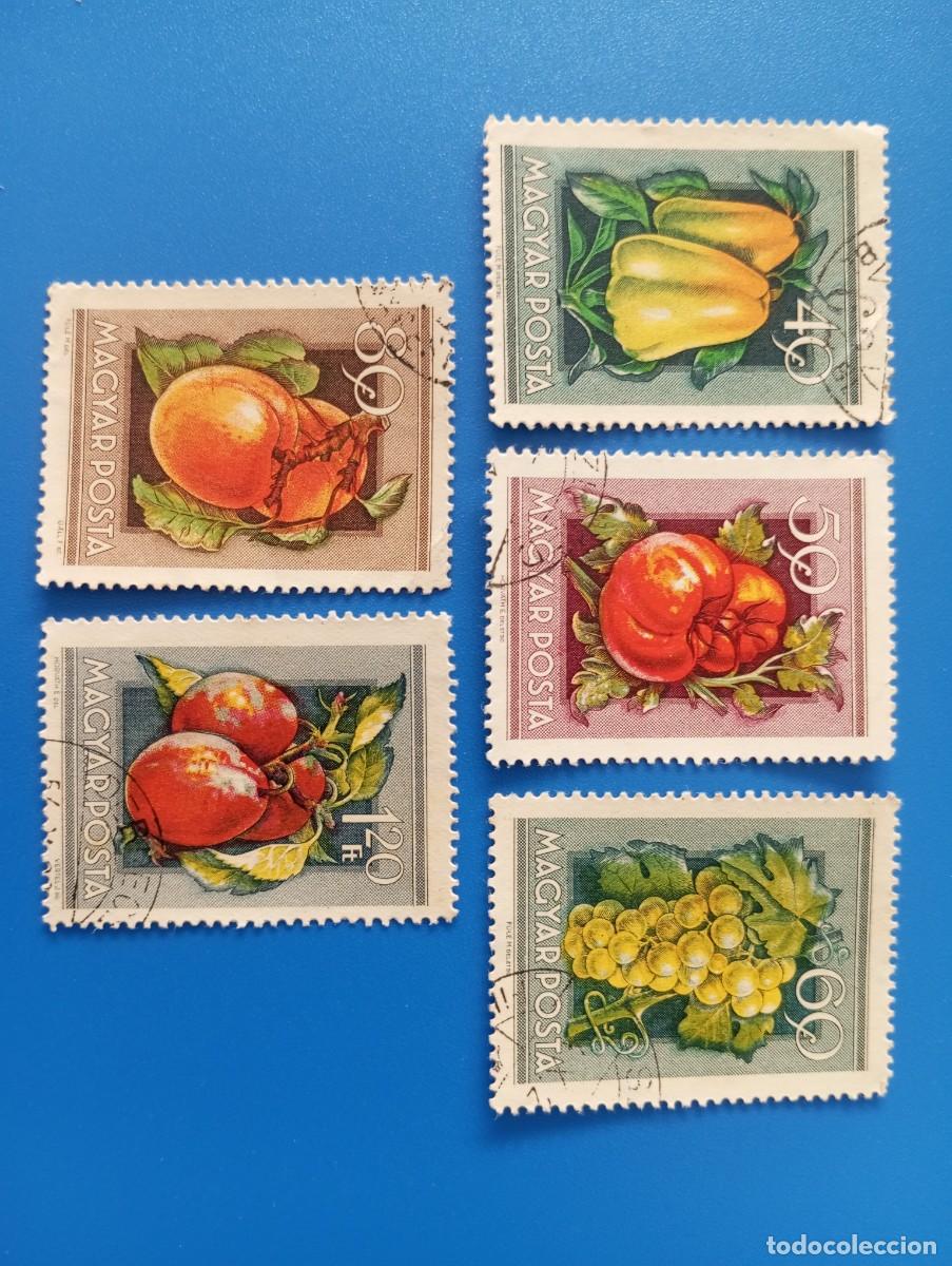 Sellos: HUNGR&Iacute;A, 1954, FERIA NACIONAL AGR&Iacute;COLA, YT 1130 Y SS
