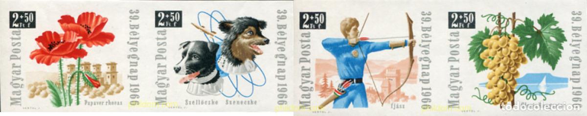 Sellos: 18730 MNH HUNGRIA 1966 DIA DEL SELLO