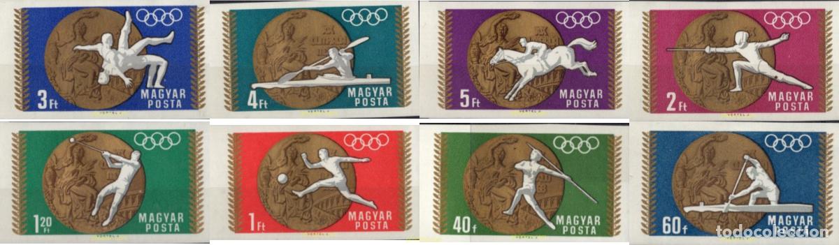 Sellos: 15573 MNH HUNGRIA 1969 19 JUEGOS OLIMPICOS VERANO MEXICO 1968