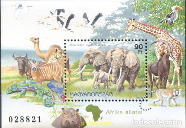 Sellos: 64361 MNH HUNGRIA 1997 FAUNA AFRICANA