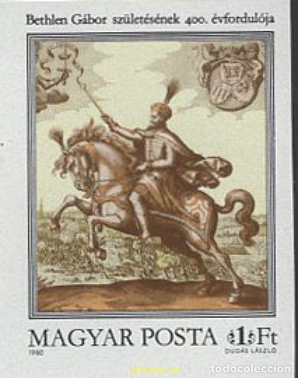 Sellos: 15633 MNH HUNGRIA 1980 400 ANIVERSARIO DEL NACIMIENTO DE GABOR BETHLEN
