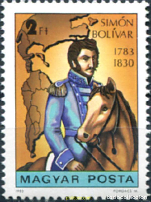Timbres: 64191 MNH HUNGRIA 1983 200 ANIVERSARIO DE SIMON BOLIVAR
