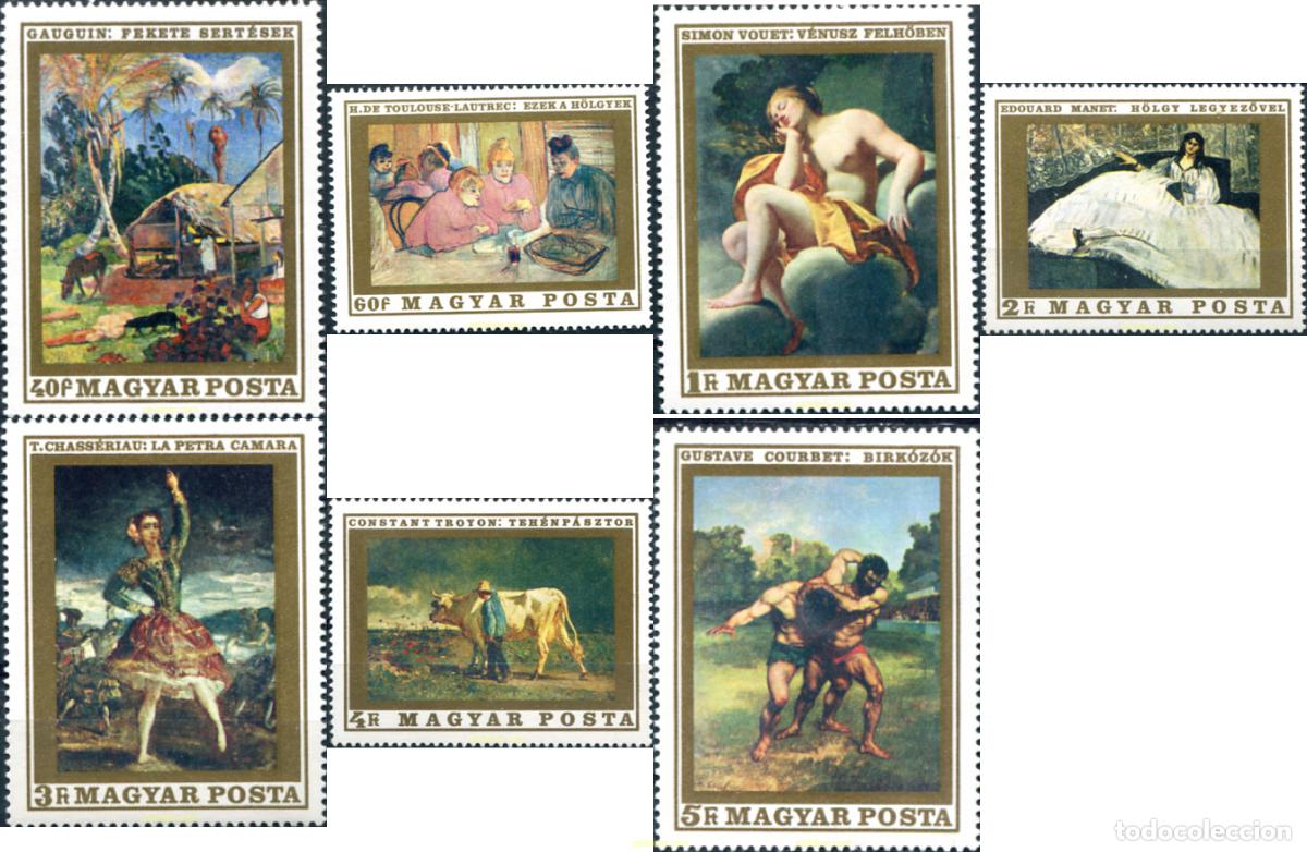 Selos: 64061 MNH HUNGRIA 1969 PINTURA
