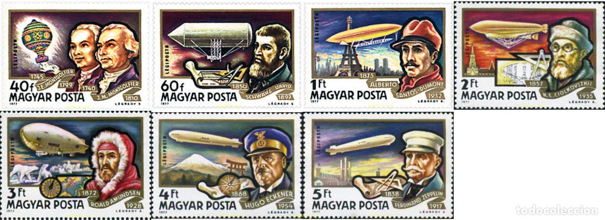 Selos: 64137 MNH HUNGRIA 1977 PERSONAJES DE LEYENDA