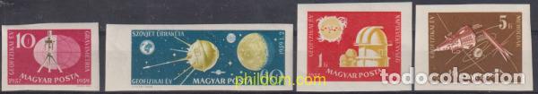 Sellos: 621020 MNH HUNGRIA 1959 A&Ntilde;O GEOFISICO INTERNACIONAL.