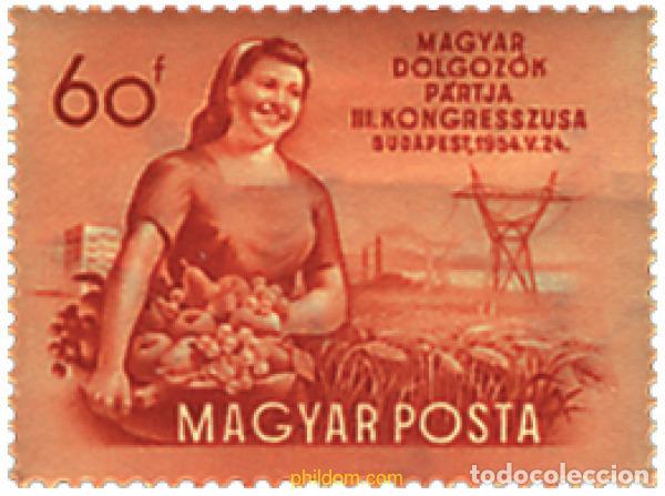 Sellos: 63920 MNH HUNGRIA 1954 PERSONAJES DE LEYENDA