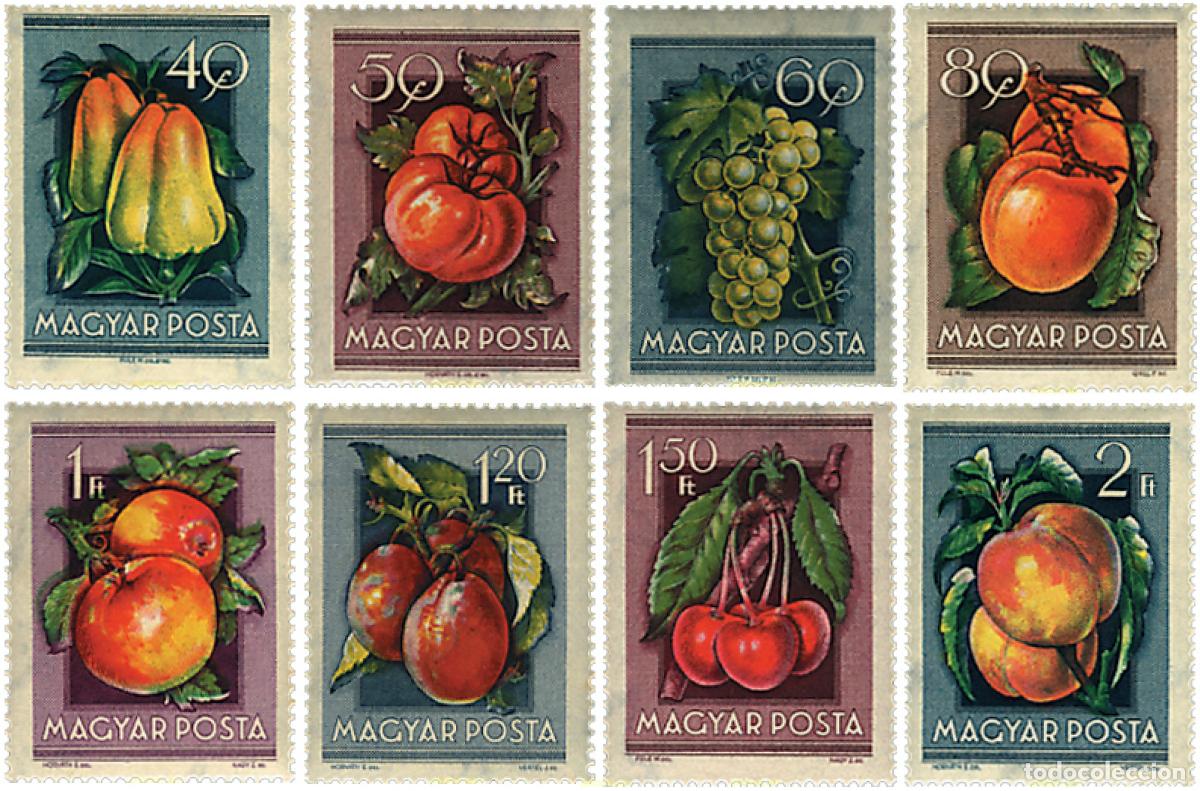 Sellos: 63921 MNH HUNGRIA 1954 FRUTOS